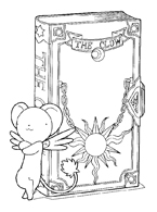 Cardcaptor Sakura Coloring Page